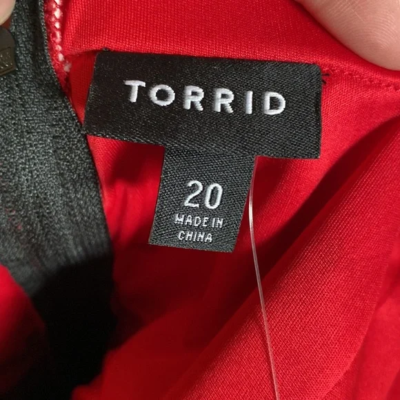 NEW torrid size 20 bow print swing dress - Picture 8 of 9